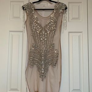 This dress worn once for my birthday I got from a boutique.